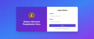 Sistem Informasi Penjadwalan Guru